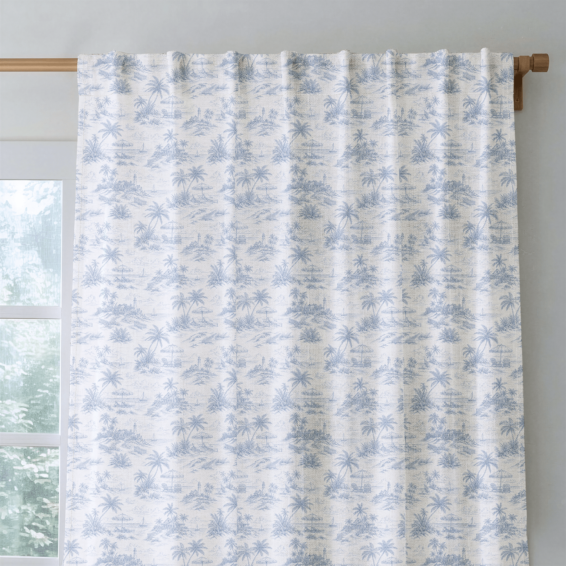 Beach Home Toile - The Drapery