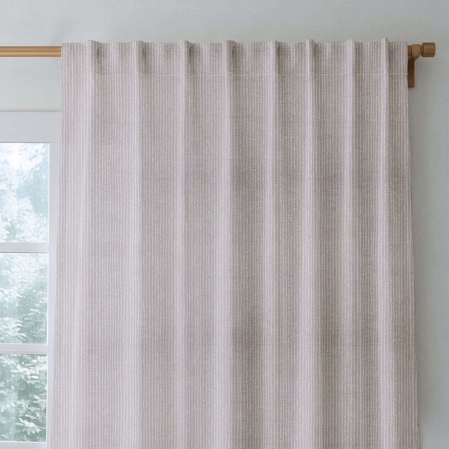 Beige Drift - Curtain Panel - The Drapery