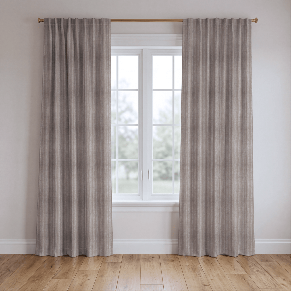 Beige Drift - Curtain Panel - The Drapery