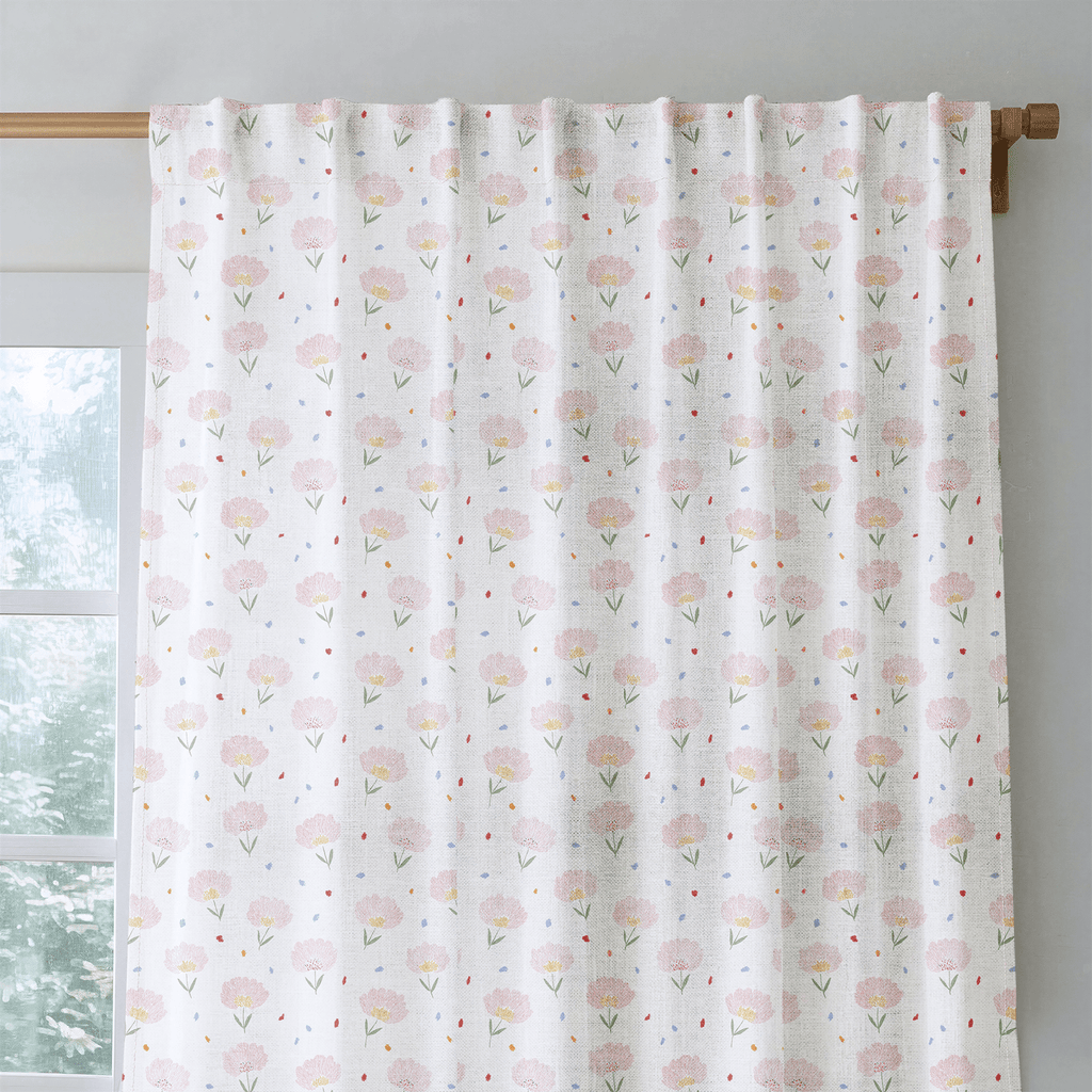 Bella Floral - Curtain Panel - The Drapery