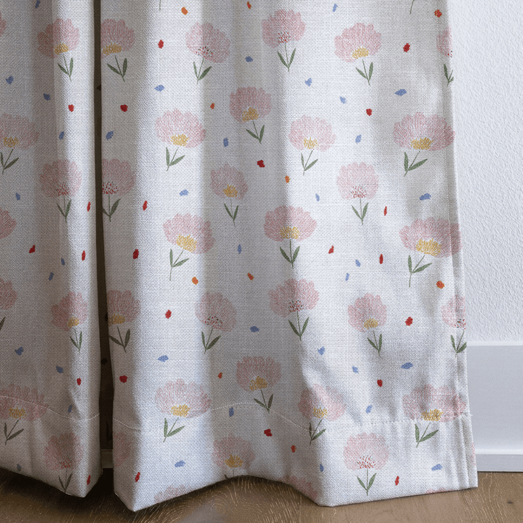 Bella Floral - Curtain Panel - The Drapery