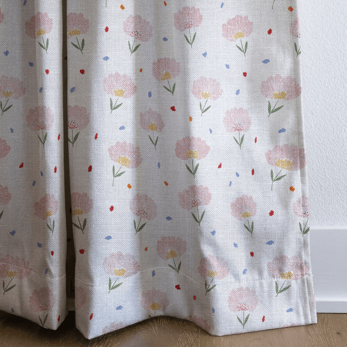 Bella Floral - Curtain Panel - The Drapery