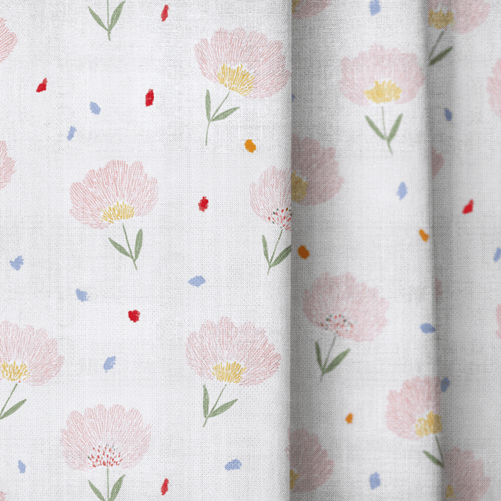 Bella Floral - Curtain Panel - The Drapery