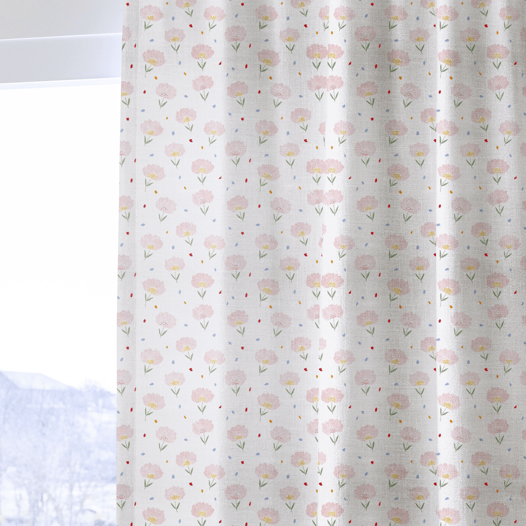 Bella Floral - Curtain Panel - The Drapery