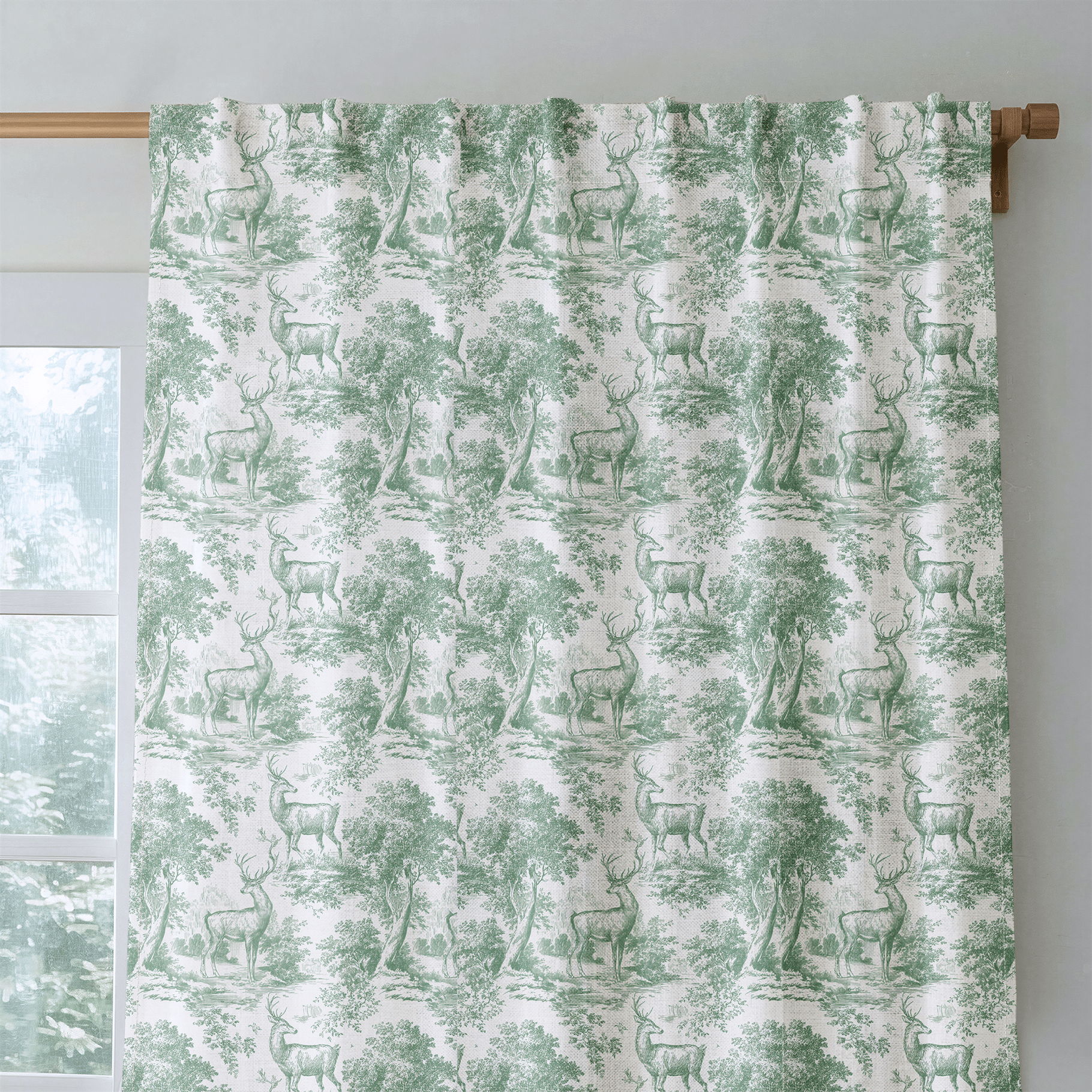 Bella Vista - Curtain Panel - The Drapery