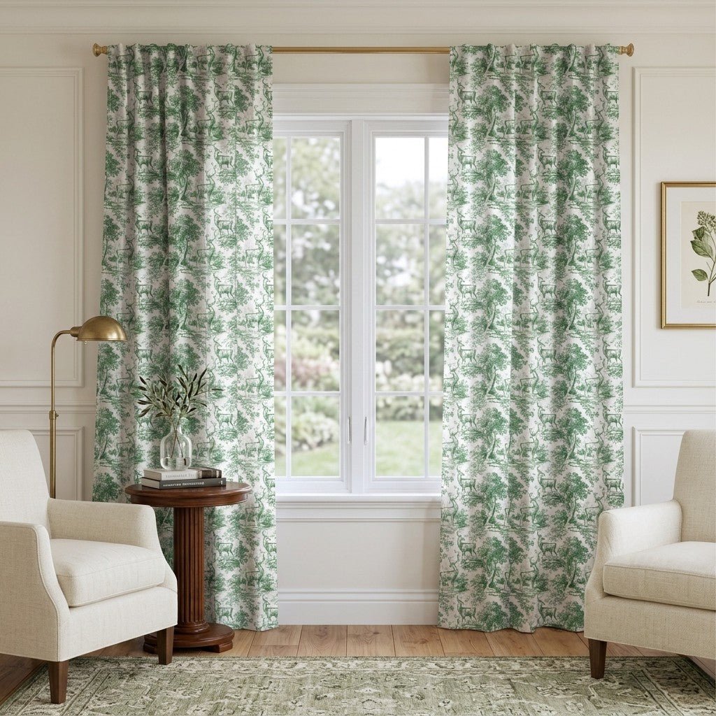 Bella Vista - Curtain Panel - The Drapery