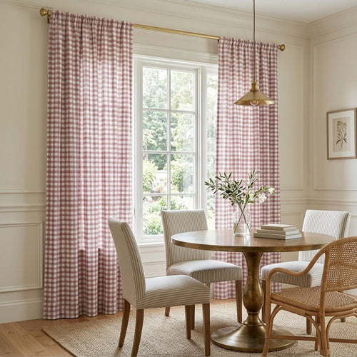 Bellamy Plaid - Curtain Panel - The Drapery
