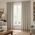 Belle Jardin Crisp - Curtain Panel - The Drapery