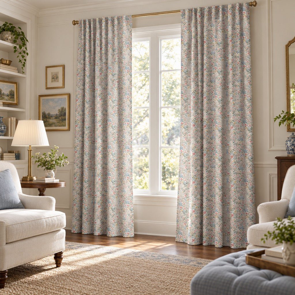 Belle Jardin Lush - Curtain Panel - The Drapery