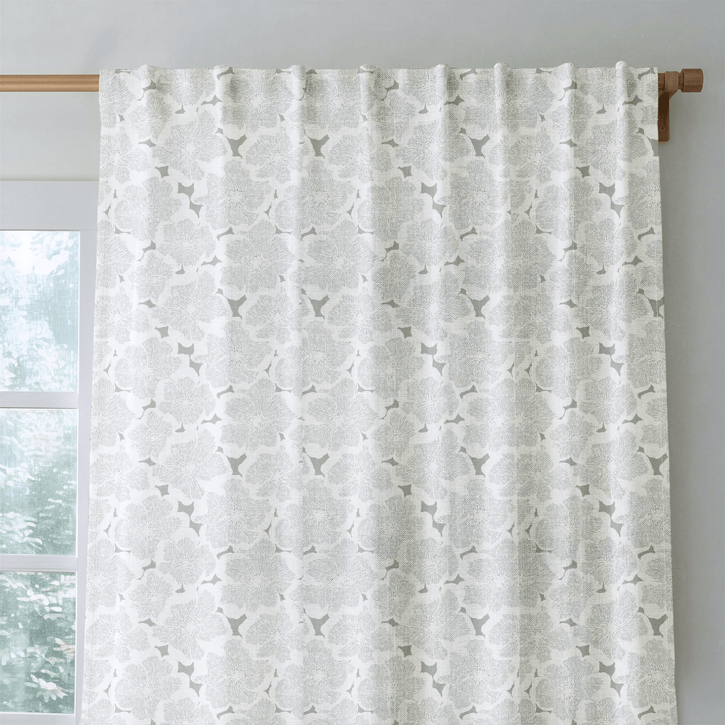 Bellmont Blooms - Curtain Panel - The Drapery