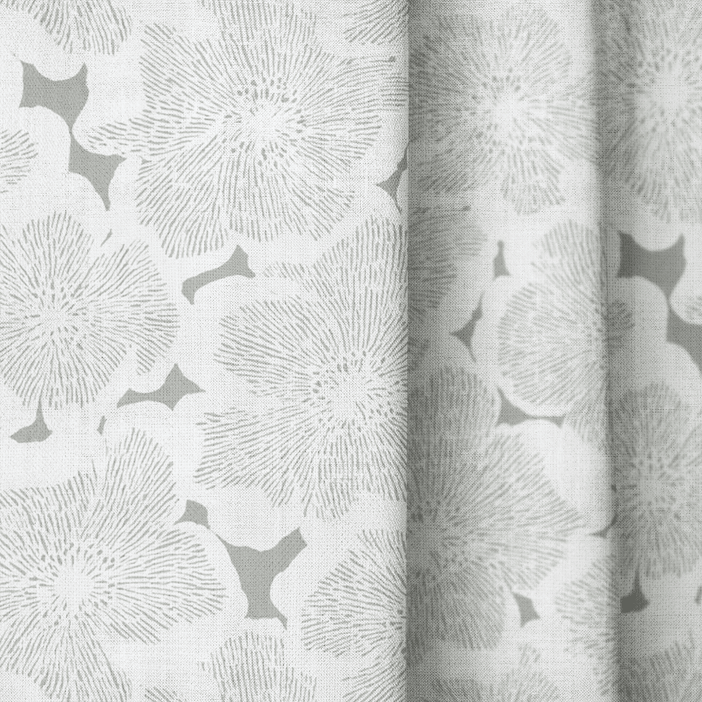 Bellmont Blooms - Curtain Panel - The Drapery