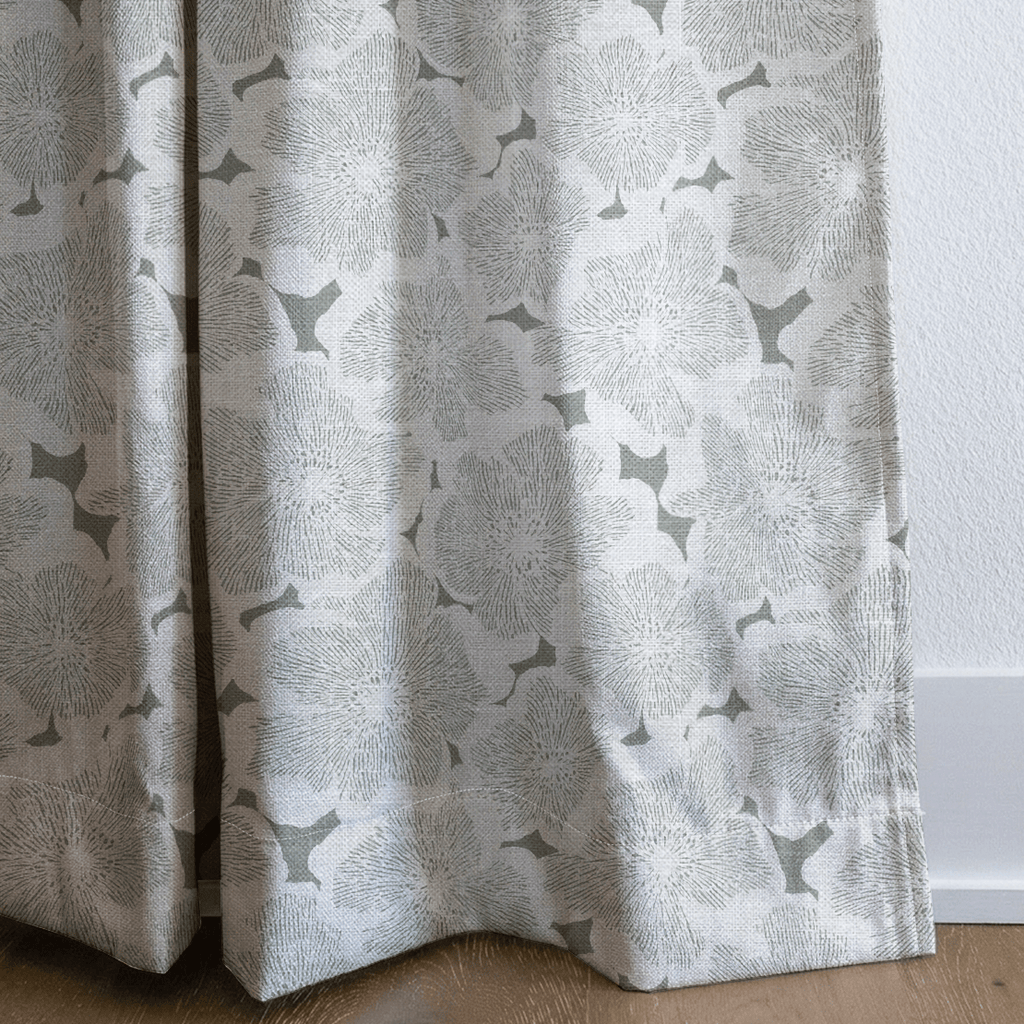 Bellmont Blooms - Curtain Panel - The Drapery