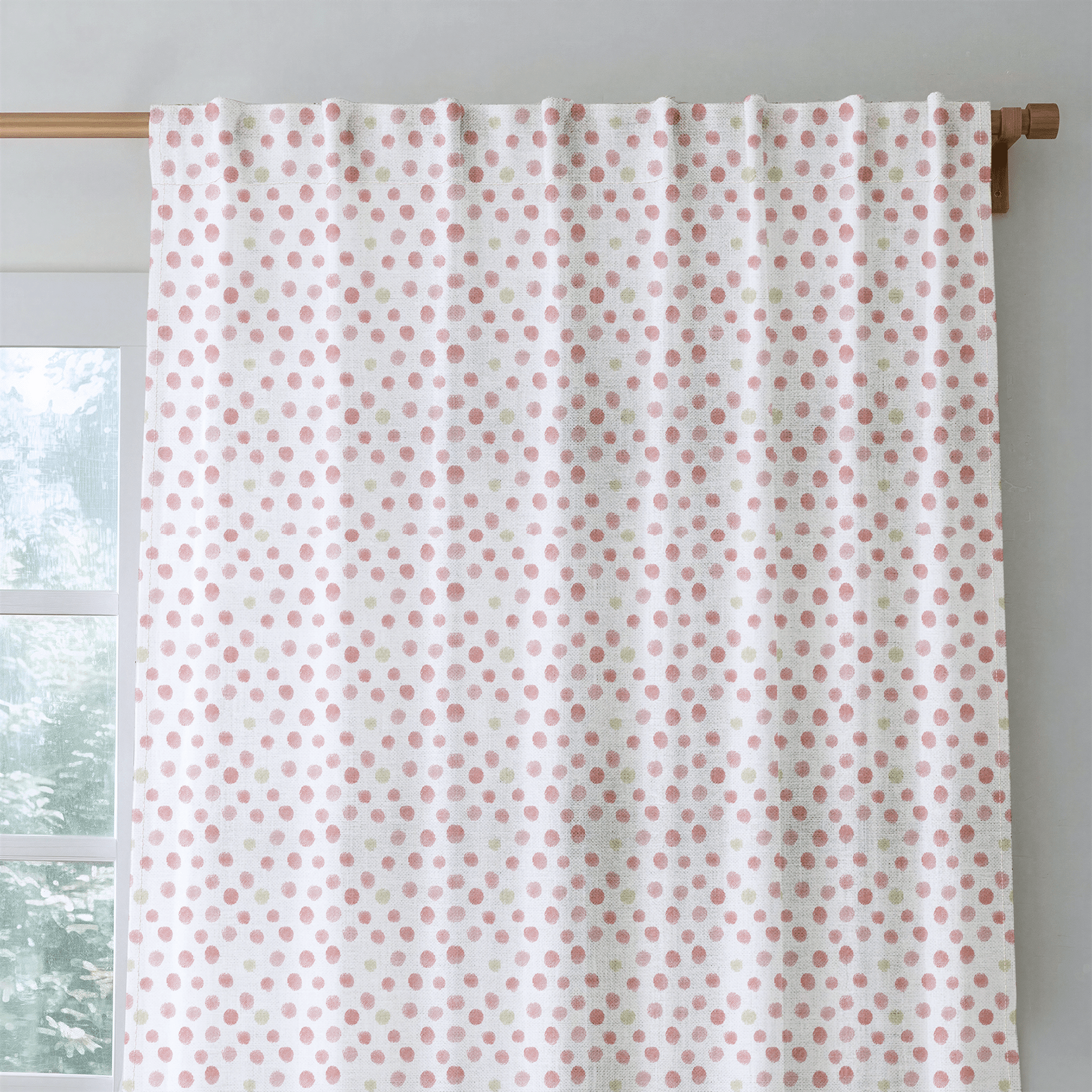 Bellona Dots - Curtain Panel - The Drapery