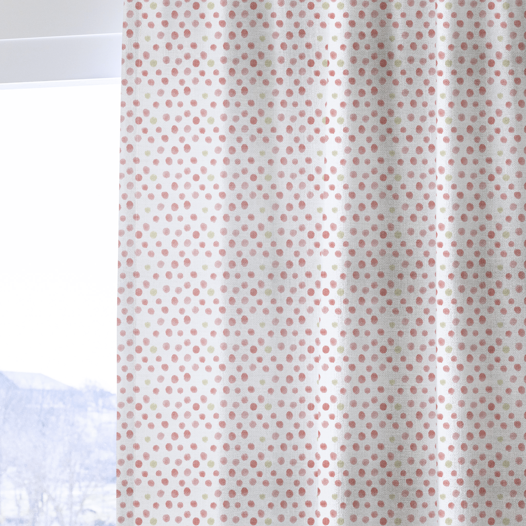 Bellona Dots - Curtain Panel - The Drapery
