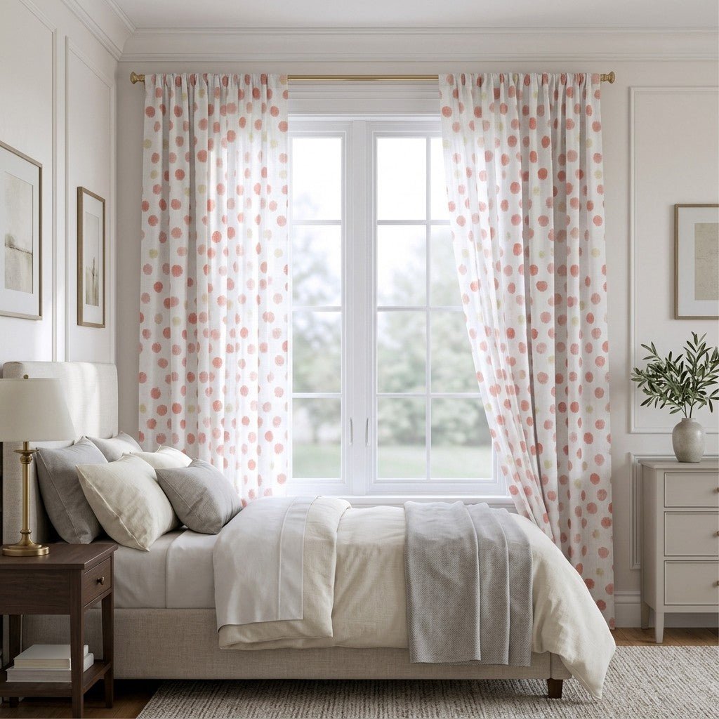 Bellona Dots - Curtain Panel - The Drapery
