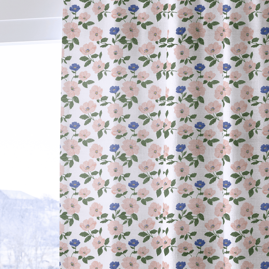 Bellwynn Blooms - Curtain Panel - The Drapery