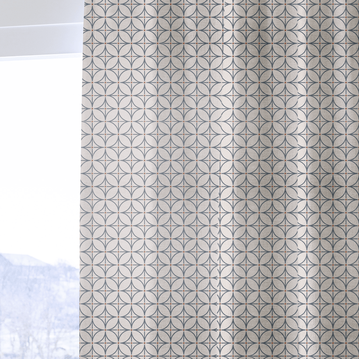 Belmont Trellis - Curtain Panel - The Drapery