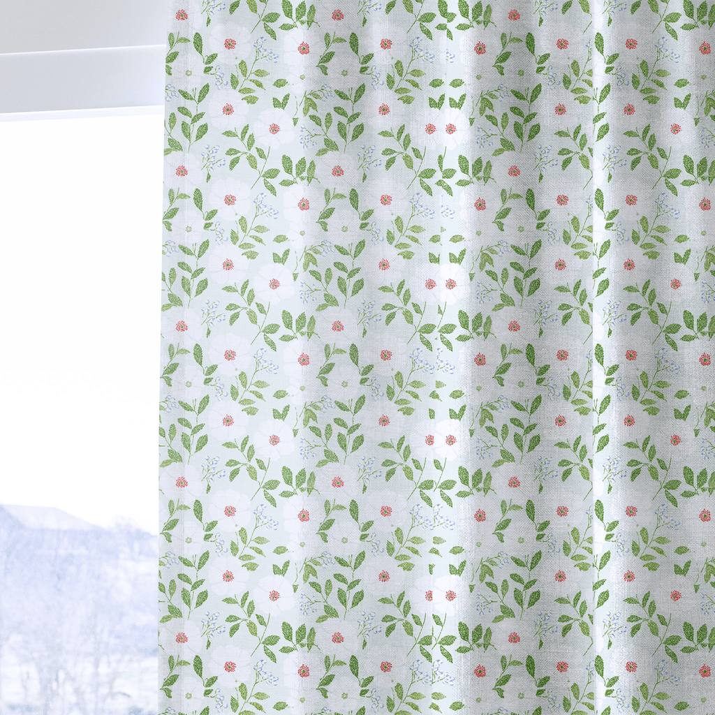 Belvoir Blooms - Curtain Panel - The Drapery