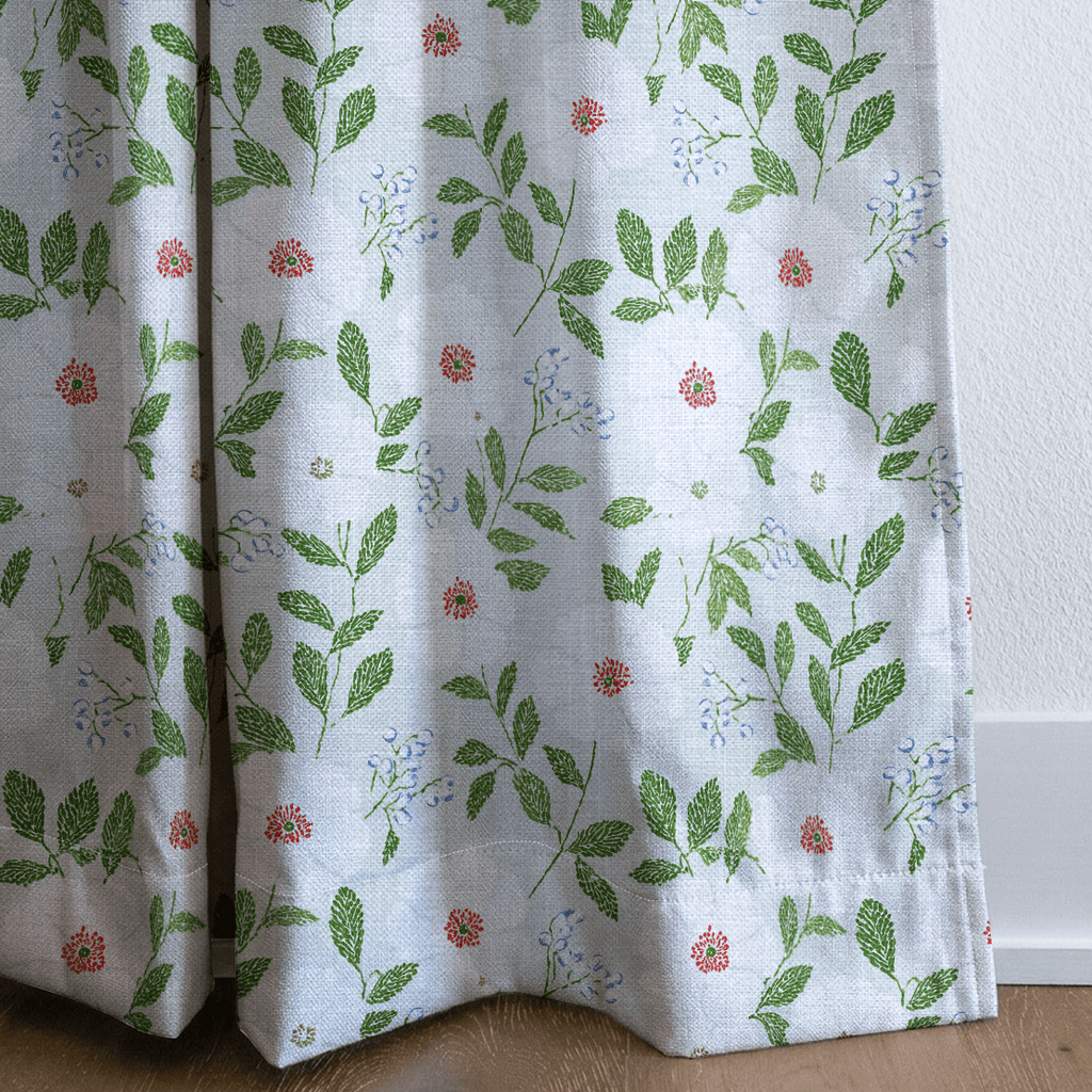 Belvoir Blooms - Curtain Panel - The Drapery