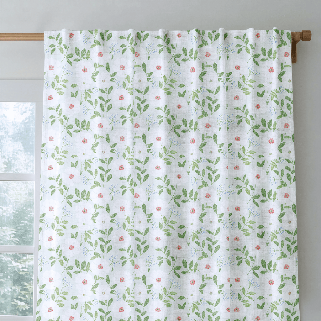 Belvoir Blooms - Curtain Panel - The Drapery