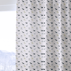 Bernedoodle Fun - Curtain Panel - The Drapery