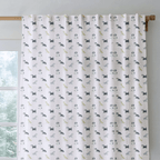 Bernedoodle Fun - Curtain Panel - The Drapery