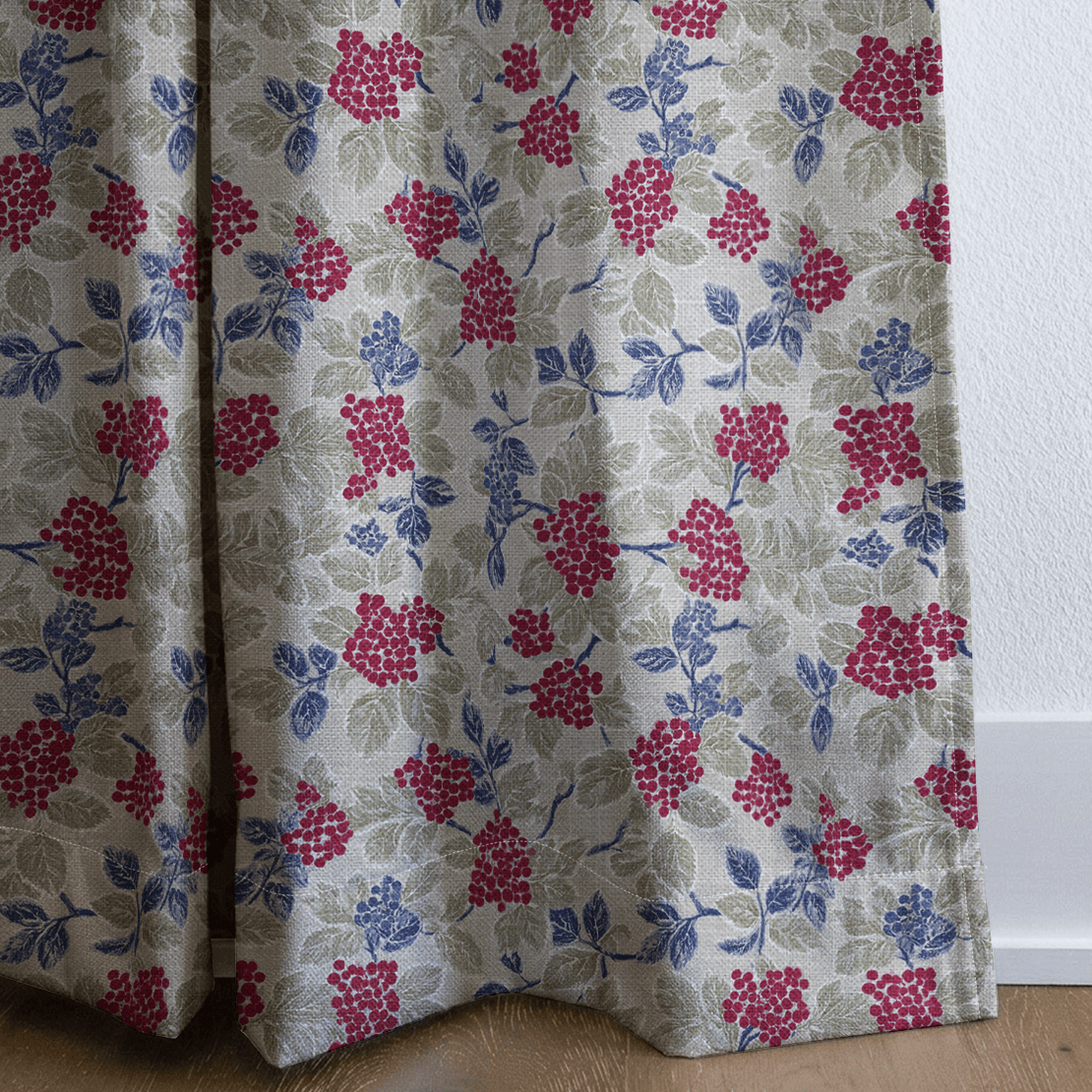 Berry Lovely - Curtain Panel - The Drapery