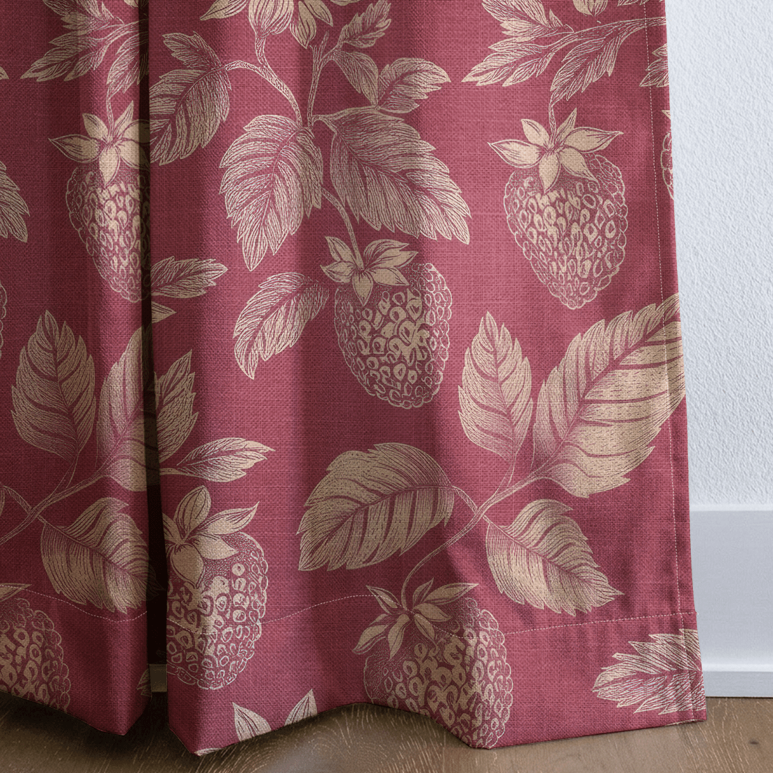 Berry Patch - Curtain Panel - The Drapery
