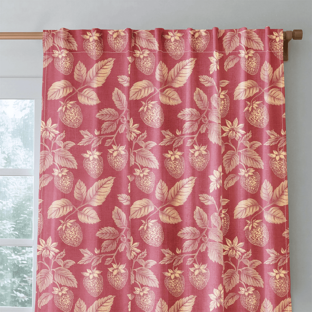 Berry Patch - Curtain Panel - The Drapery