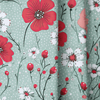 Betty Botanical - Curtain Panel - The Drapery