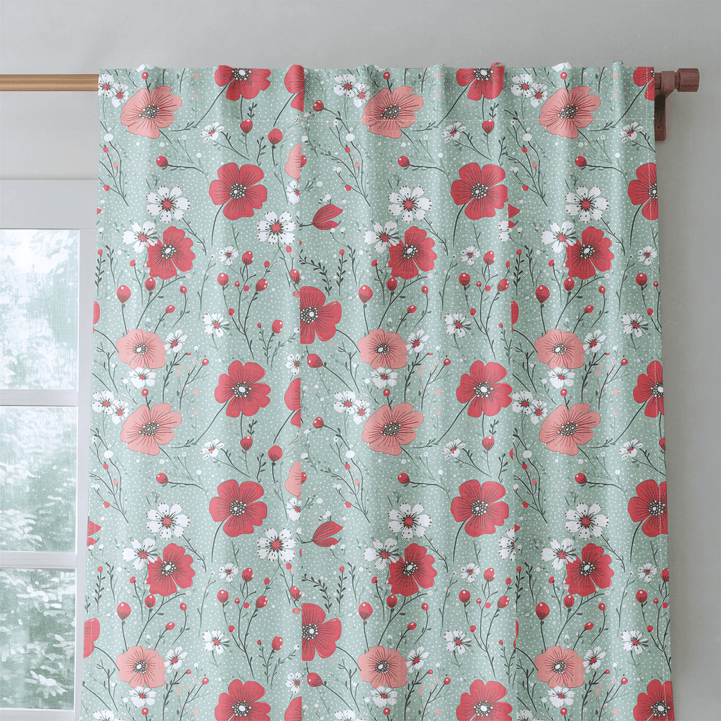 Betty Botanical - Curtain Panel - The Drapery