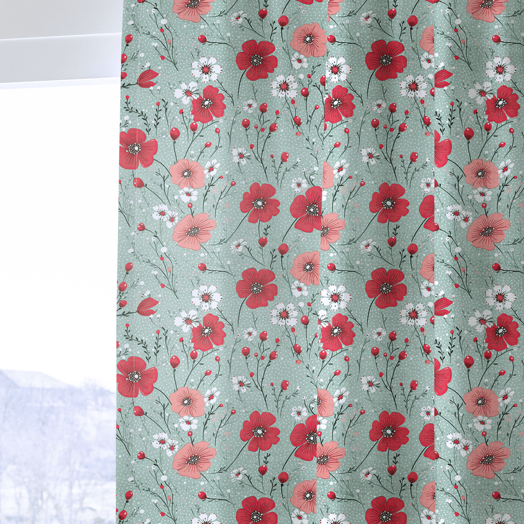 Betty Botanical - Curtain Panel - The Drapery