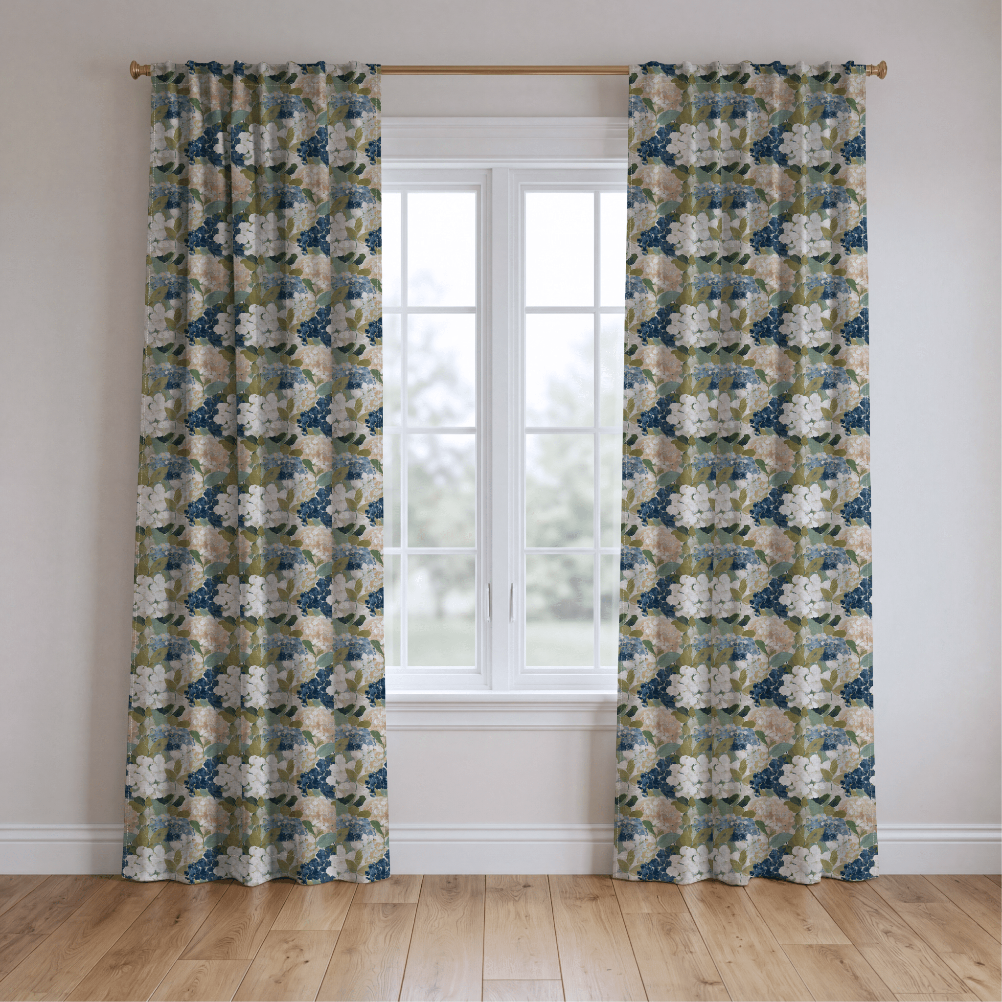Birdie Floral - The Drapery