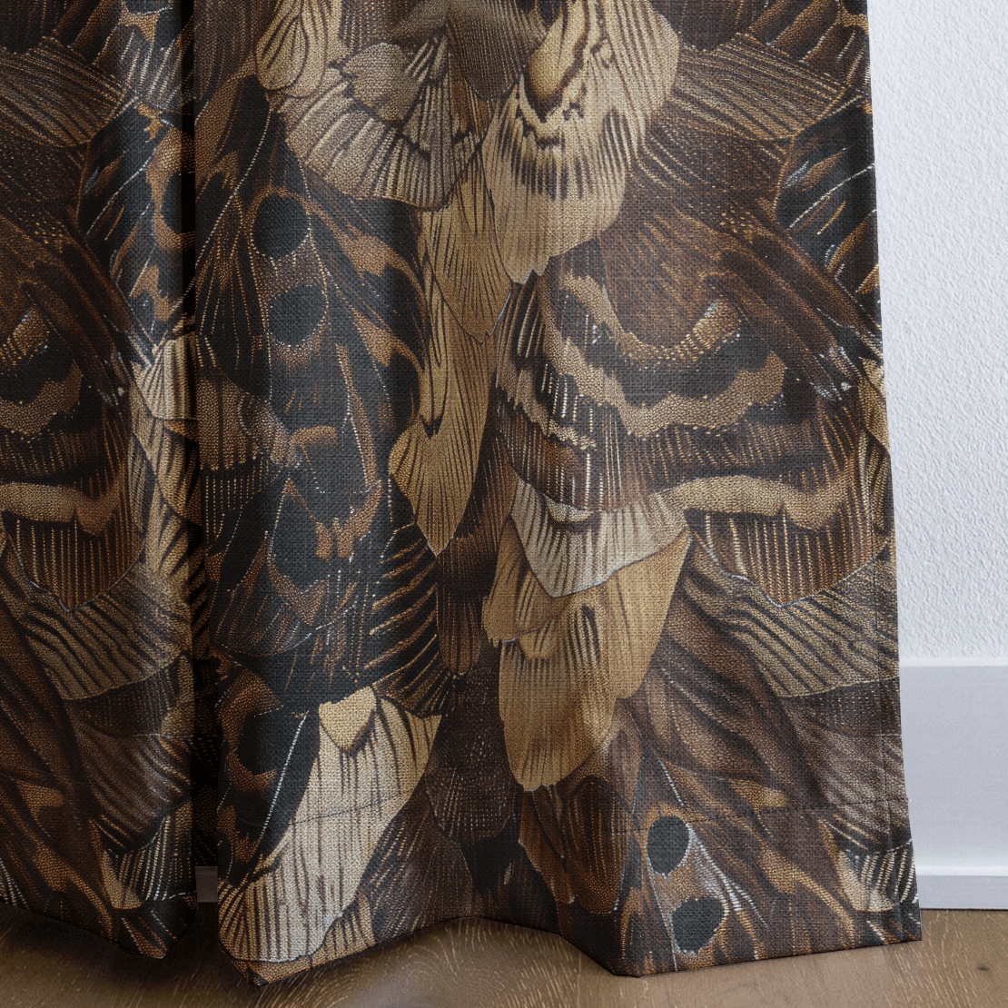 Birds of a Feather - Curtain Panel - The Drapery