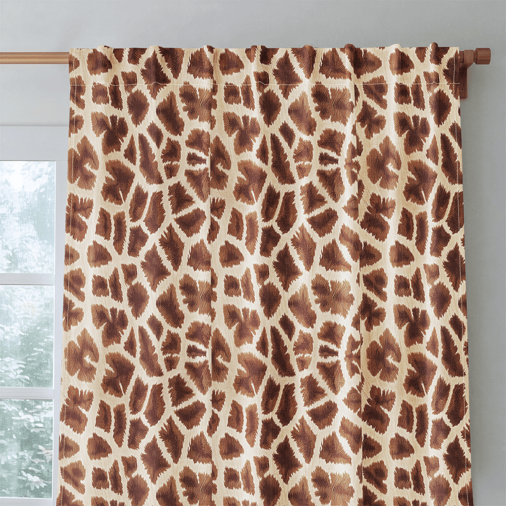 Bishop Giraffe - Curtain Panel - The Drapery