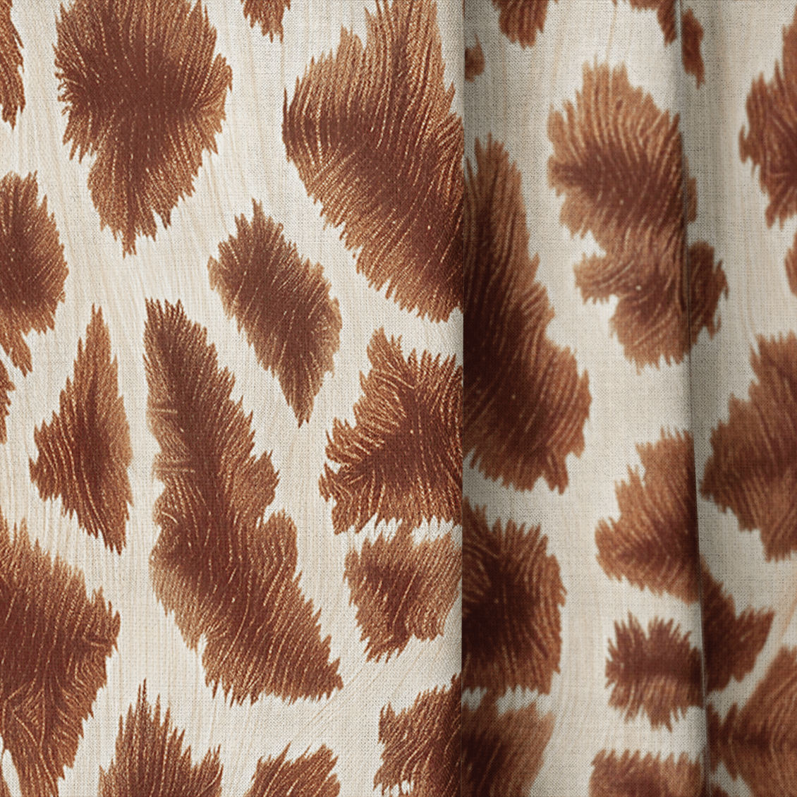 Bishop Giraffe - Curtain Panel - The Drapery
