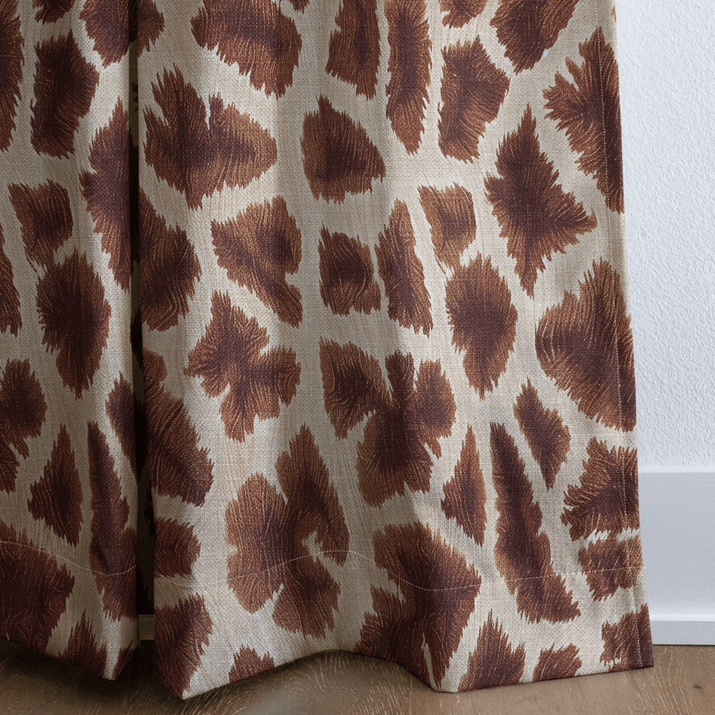 Bishop Giraffe - Curtain Panel - The Drapery