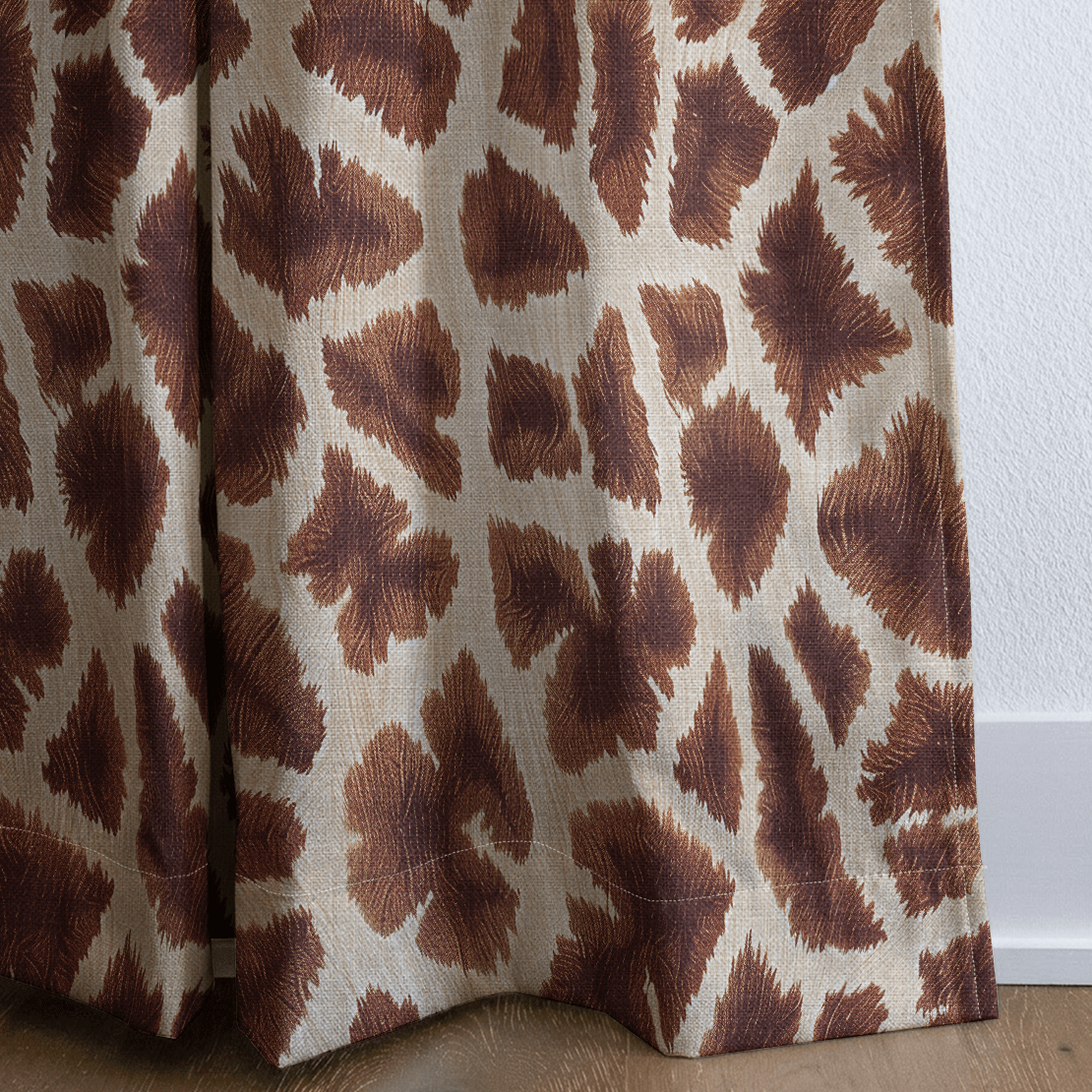 Bishop Giraffe - Curtain Panel - The Drapery
