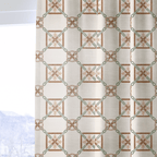 Bit & Bridle Lattice - Curtain Panel - The Drapery