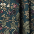 Blackberry Bush - Curtain Panel - The Drapery