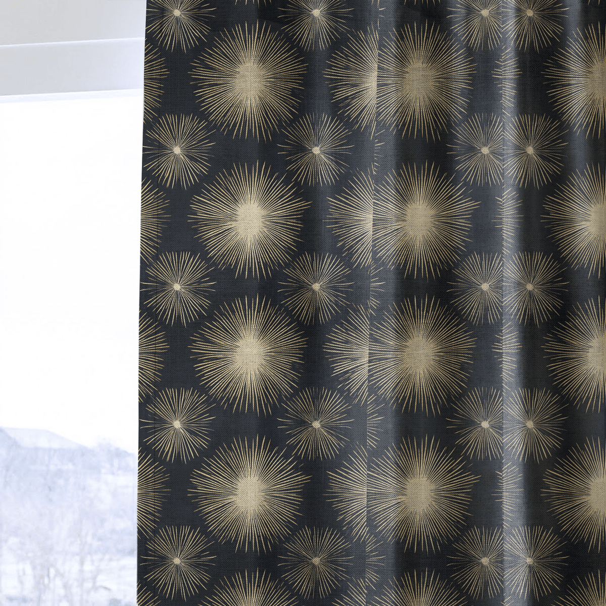 Blaze - Curtain Panel - The Drapery