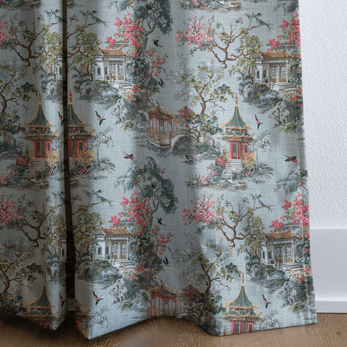 Blossom Court - Curtain Panel - The Drapery