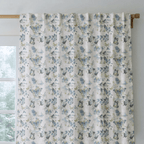 Blue and Green Butterflies - Curtain Panel - The Drapery