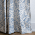 Blue Birds - Curtain Panel - The Drapery
