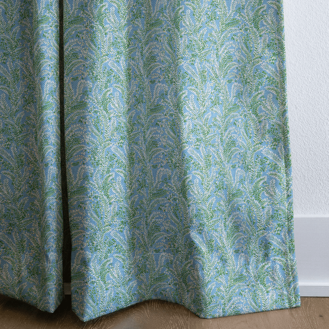Blue Canopy - Curtain Panel - The Drapery