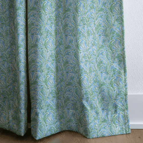Blue Canopy - Curtain Panel - The Drapery