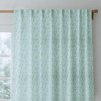 Blue Canopy - Curtain Panel - The Drapery