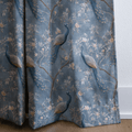 Blue Everette - Curtain Panel - The Drapery