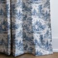Blue Gardens - Curtain Panel - The Drapery