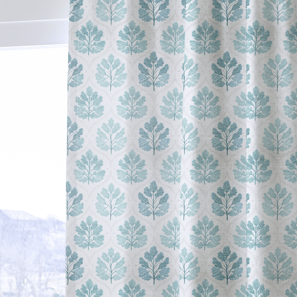 Blue Lagoon - Curtain Panel - The Drapery